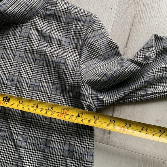 Zara trafaiuc collection Checked‎ size S Pencil-Dress plaid classic houndstooth - Picture 11 of 16